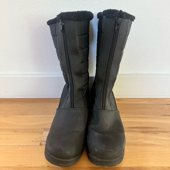 Tundra Christy Black Faux Fur Boots - Picture 3 of 7